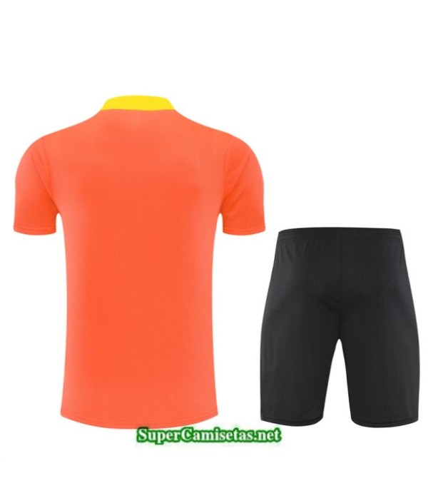 Tailandia Camiseta Kit De Entrenamiento Brasil Niño Naranja/negro/amarillo 2025 2026 S20434