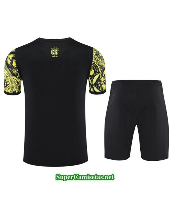 Tailandia Camiseta Kit De Entrenamiento Brasil Amarillo/negro 2025 2026 S20448