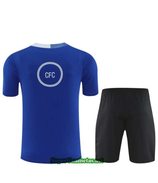 Tailandia Camiseta Kit De Entrenamiento Chelsea Niño Azul/negro/blanco 2025 2026 S20480