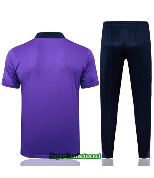 Tailandia Camiseta Kit De Entrenamiento Corinthians Polo Violeta/azul Marino 2025 2026 S20083