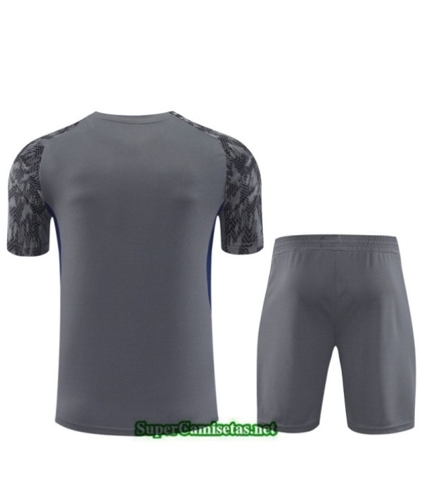 Tailandia Camiseta Kit De Entrenamiento Feyenoord Gris/azul 2025 2026 S20087