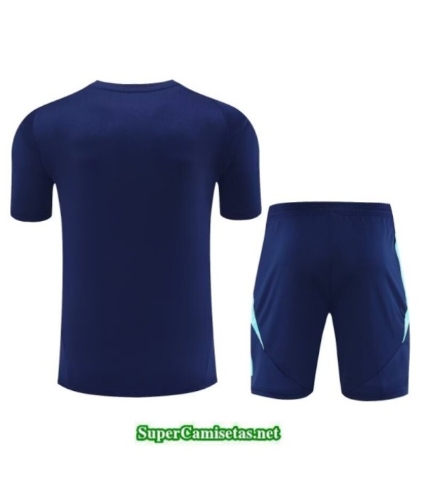 Tailandia Camiseta Kit De Entrenamiento Flamengo Niño Azul Marino/verde 2025 2026 S20090