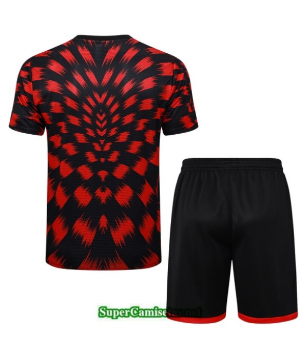 Tailandia Camiseta Kit De Entrenamiento Flamengo Rojo/negro 2025 2026 S20102