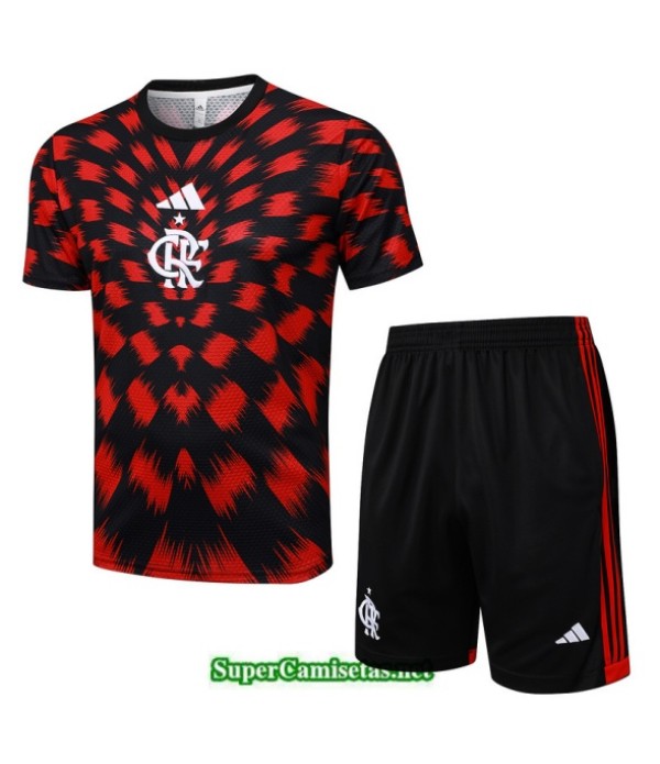 Tailandia Camiseta Kit De Entrenamiento Flamengo Rojo/negro 2025 2026 S20102