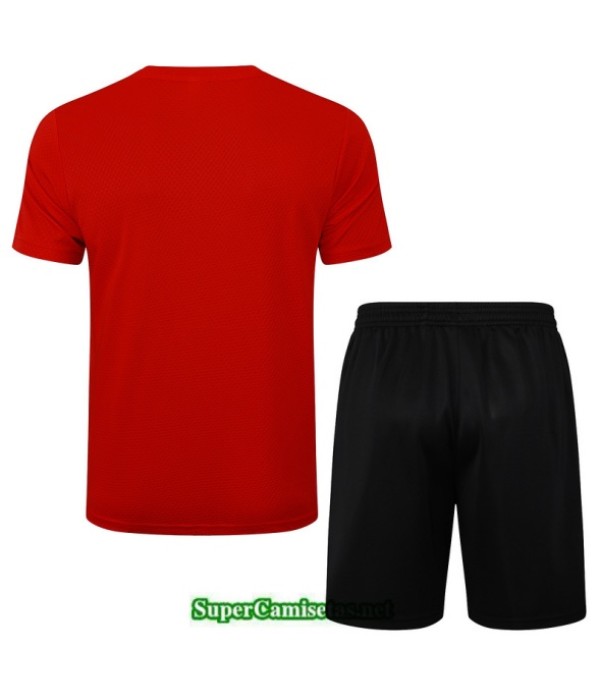 Tailandia Camiseta Kit De Entrenamiento Flamengo Rojo/negro/blanco 2025 2026 S20101