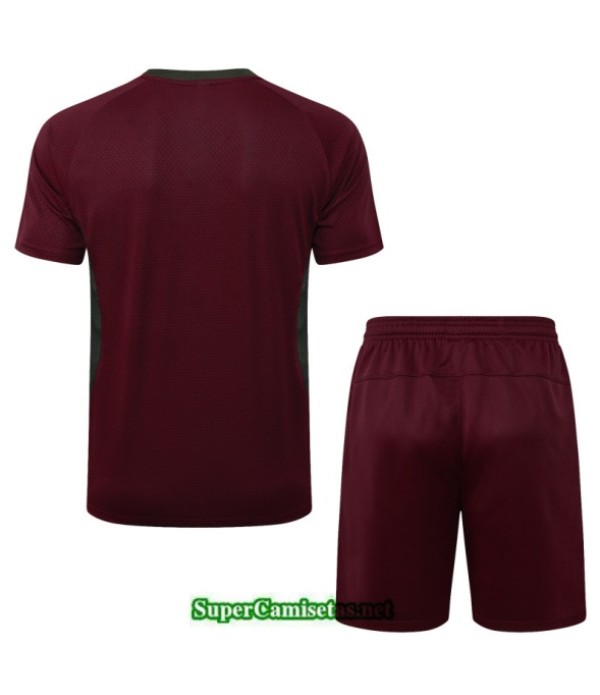 Tailandia Camiseta Kit De Entrenamiento Fluminense Rojo 2025 2026 S20107