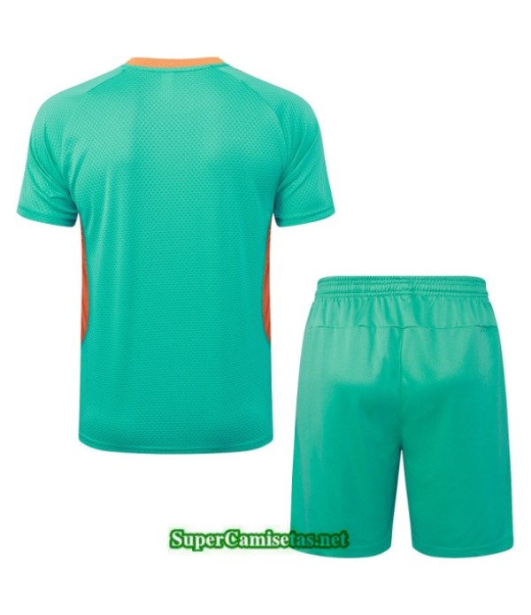 Tailandia Camiseta Kit De Entrenamiento Fluminense Verde/naranja 2025 2026 S20106
