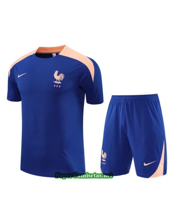 Tailandia Camiseta Kit De Entrenamiento Francia Azul 2025 2026 S20455