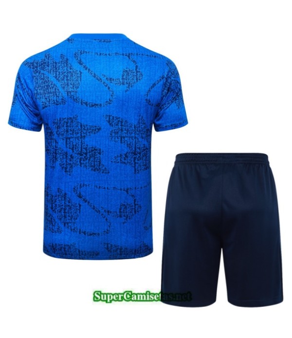 Tailandia Camiseta Kit De Entrenamiento Francia Azul/negro 2025 2026 S20456