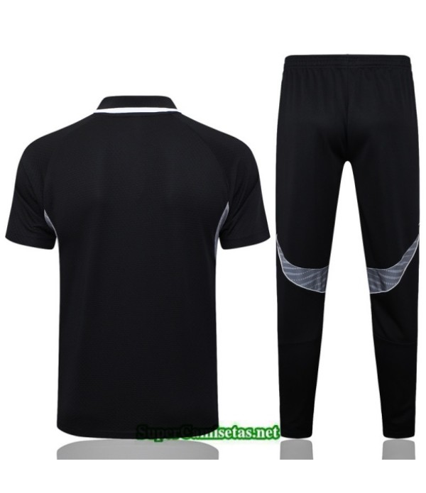 Tailandia Camiseta Kit De Entrenamiento Inter Miami Polo Negro/blanco 2025 2026 S20121