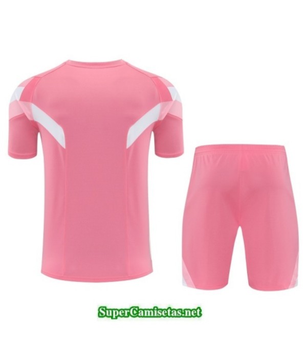 Tailandia Camiseta Kit De Entrenamiento Inter Miami Rosa/blanco 2025 2026 S20117