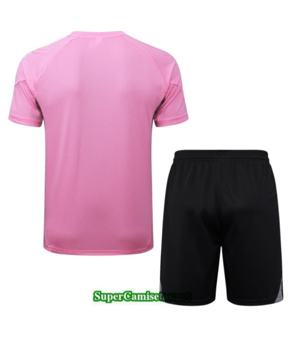 Tailandia Camiseta Kit De Entrenamiento Inter Miami Rosa/negro 2025 2026 S20118