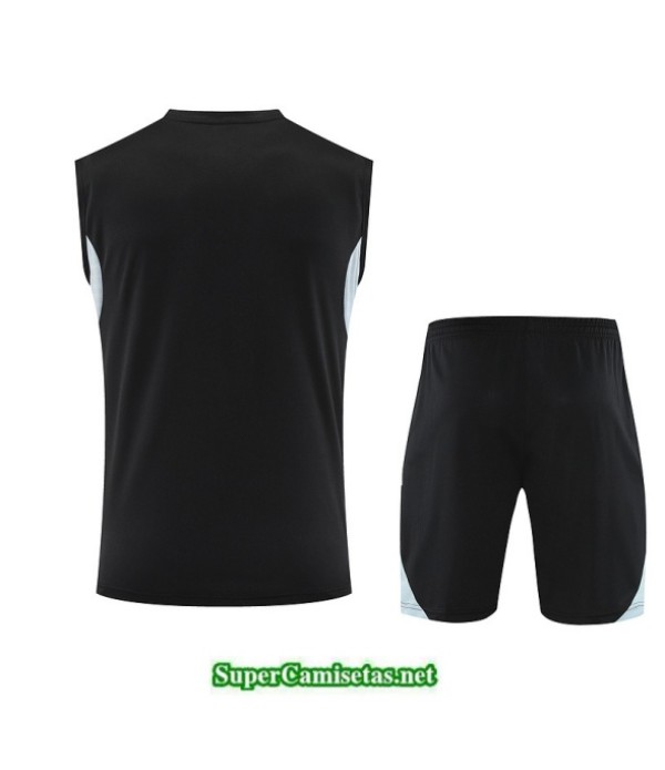 Tailandia Camiseta Kit De Entrenamiento Inter Miami Sin Mangas Negro/verde/blanco 2025 2026 S20114