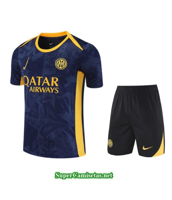 Tailandia Camiseta Kit De Entrenamiento Inter Mila...