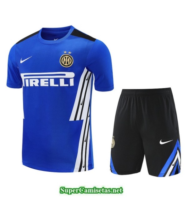Tailandia Camiseta Kit De Entrenamiento Inter Milan Azul/negro/blanco 2025 2026 S20516