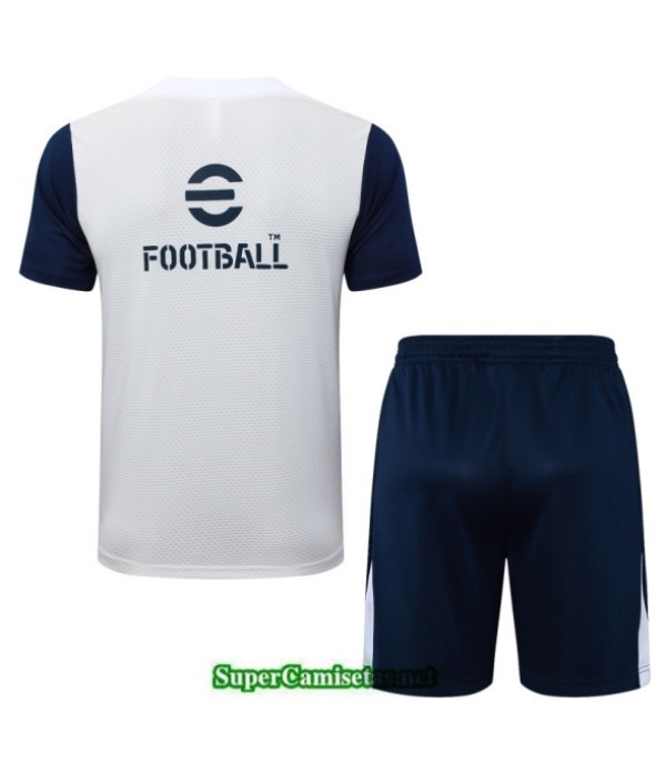 Tailandia Camiseta Kit De Entrenamiento Inter Milan Blanco/azul Marino 2025 2026 S20518