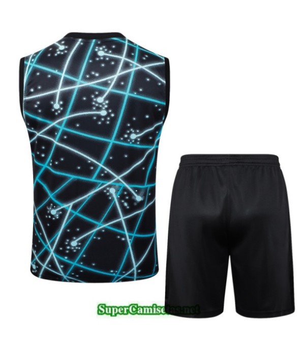 Tailandia Camiseta Kit De Entrenamiento Inter Milan Sin Mangas Negro 2025 2026 S20507