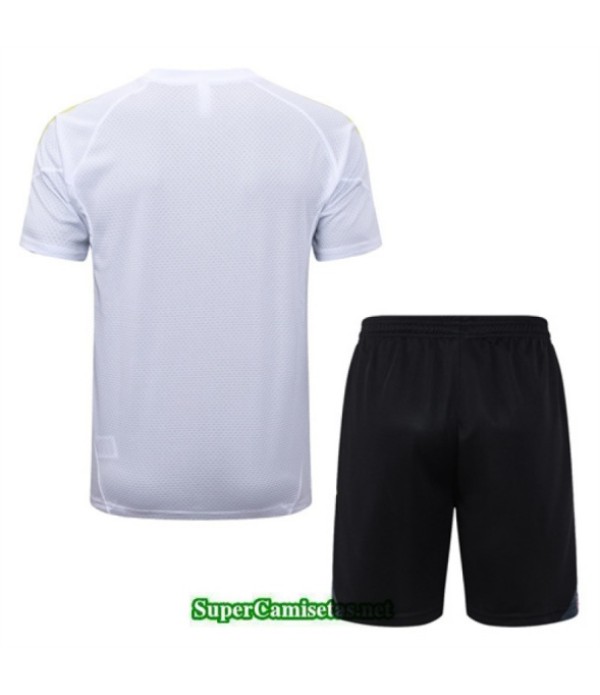 Tailandia Camiseta Kit De Entrenamiento Juventus Blanco/negro/amarillo 2025 2026 S20527