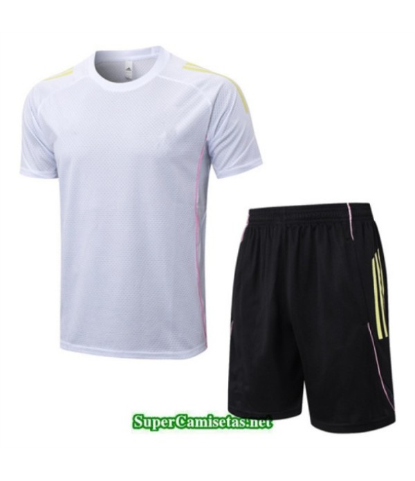 Tailandia Camiseta Kit De Entrenamiento Juventus Blanco/negro/amarillo 2025 2026 S20527