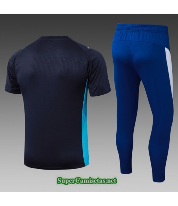 Tailandia Camiseta Kit De Entrenamiento Marsella Azul Marino 2025 2026 S20364
