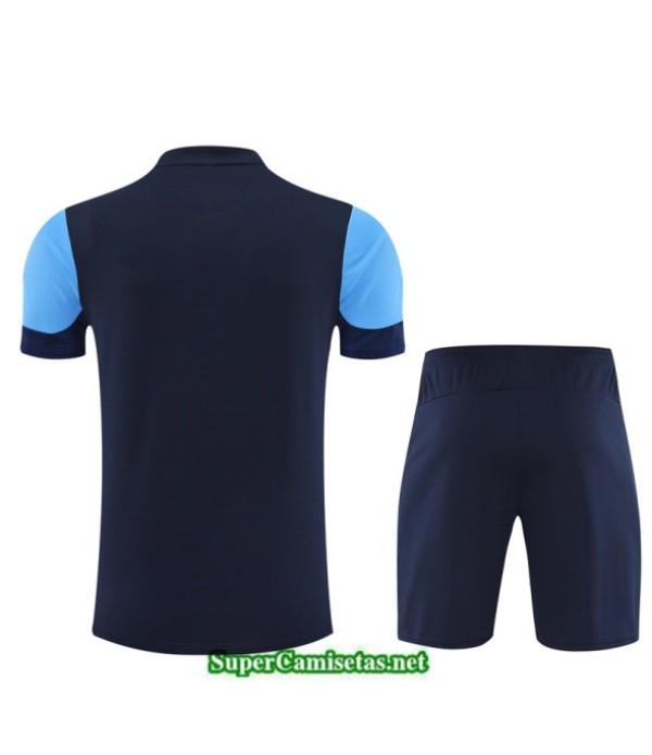 Tailandia Camiseta Kit De Entrenamiento Marsella Azul Marino 2025 2026 S20366