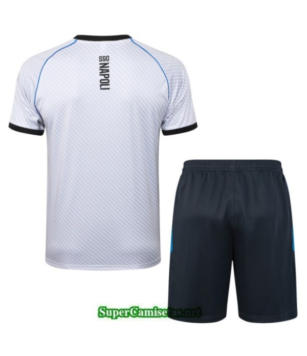 Tailandia Camiseta Kit De Entrenamiento Napoli Gris 2025 2026 S20541