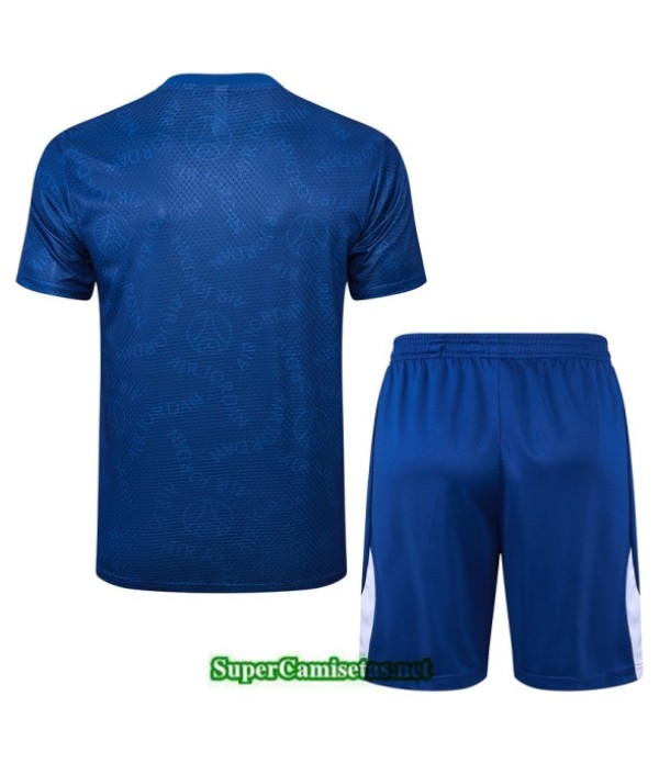 Tailandia Camiseta Kit De Entrenamiento Psg Azul 2025 2026 S20395