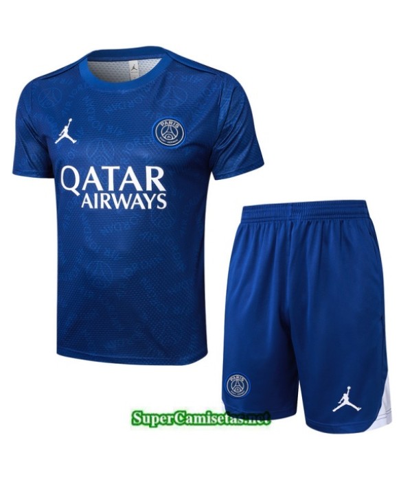 Tailandia Camiseta Kit De Entrenamiento Psg Azul 2025 2026 S20395