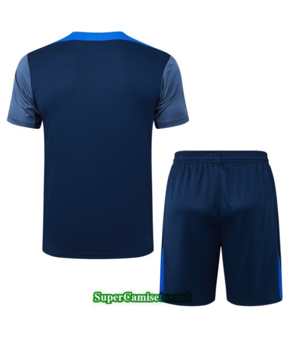 Tailandia Camiseta Kit De Entrenamiento Psg Azul Marino/azul 2025 2026 S20394