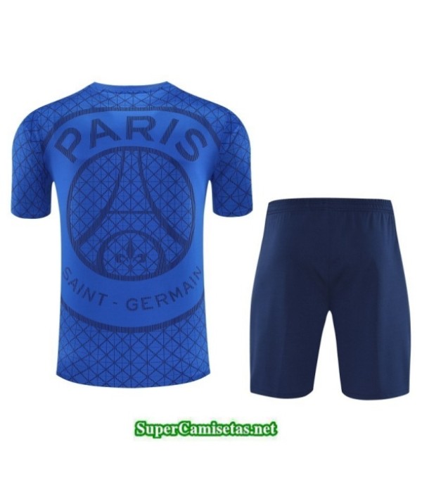 Tailandia Camiseta Kit De Entrenamiento Psg Azul/negro 2025 2026 S20410