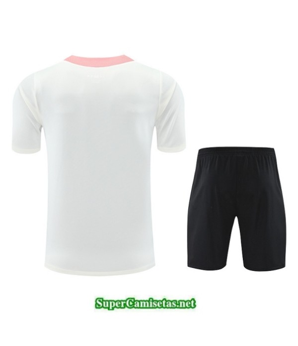 Tailandia Camiseta Kit De Entrenamiento Psg Blanco/negro/rosa 2025 2026 S20391