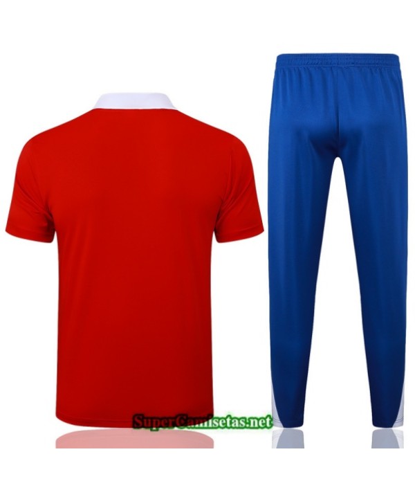Tailandia Camiseta Kit De Entrenamiento Psg Polo Rojo/azul/blanco 2025 2026 S20408