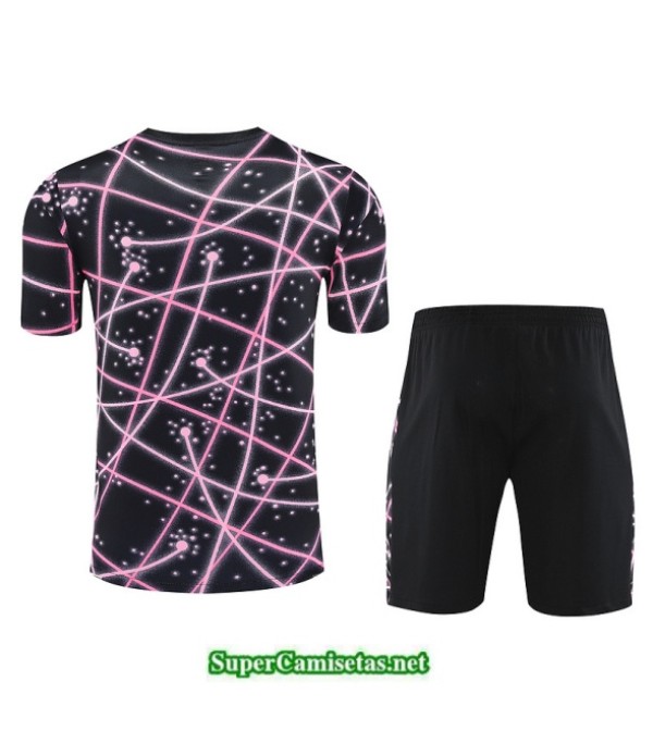 Tailandia Camiseta Kit De Entrenamiento Psg Rosa/negro 2025 2026 S20400