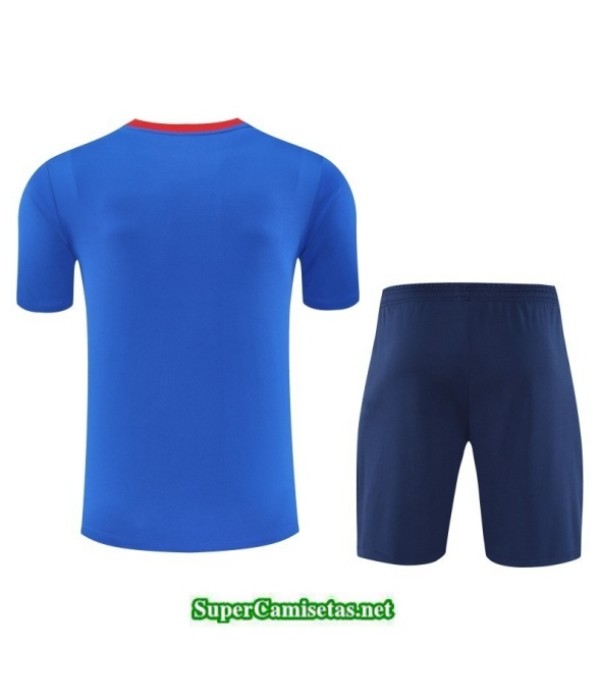 Tailandia Camiseta Kit De Entrenamiento Paris Psg Short Rojo/azul 2025 2026 S20414