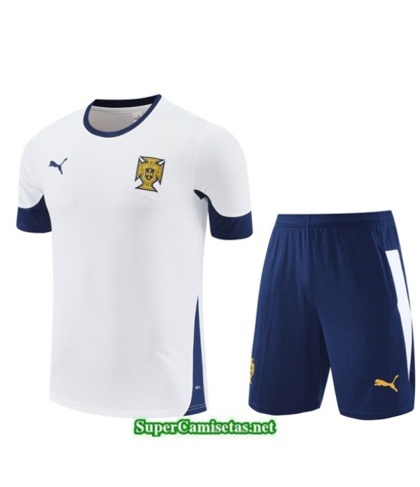 Tailandia Camiseta Kit De Entrenamiento Portugal B...