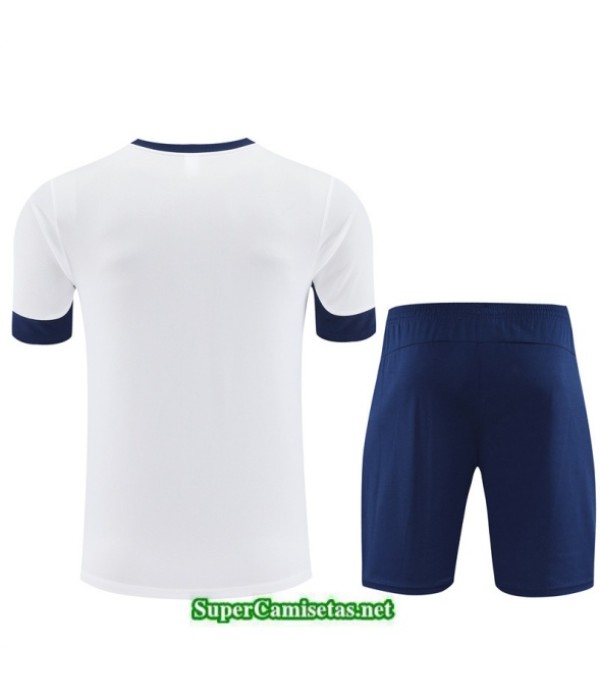 Tailandia Camiseta Kit De Entrenamiento Portugal Niño Blanco/azul 2025 2026 S20460