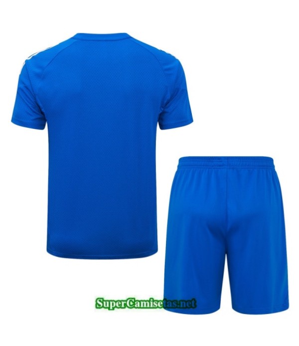Tailandia Camiseta Kit De Entrenamiento Real Madrid Azul/blanco 2025 2026 S20318