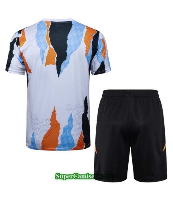 Tailandia Camiseta Kit De Entrenamiento Real Madrid Azul/amarillo/blanco 2025 2026 S20327