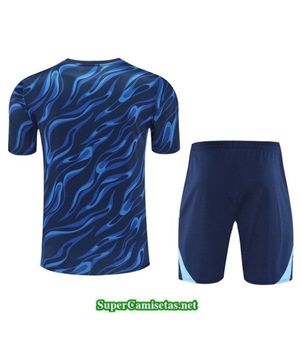 Tailandia Camiseta Kit De Entrenamiento Real Madrid Azul Marino 2025 2026 S20302