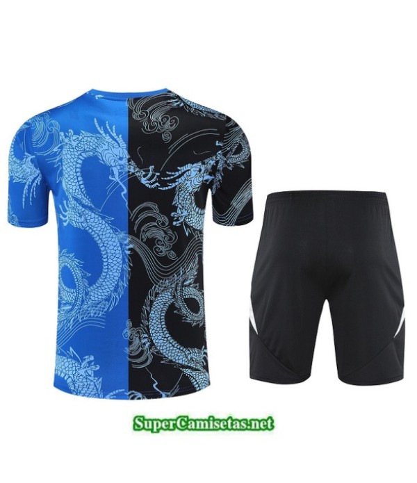 Tailandia Camiseta Kit De Entrenamiento Real Madrid Azul/negro/blanco 2025 2026 S20326