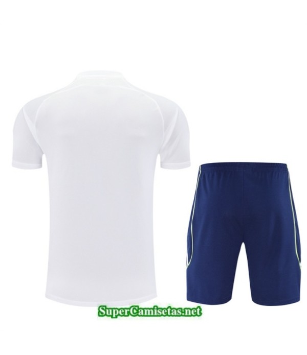 Tailandia Camiseta Kit De Entrenamiento Real Madrid Blanco/azul Marino 2025 2026 S20290