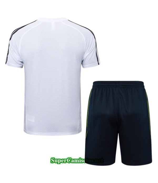 Tailandia Camiseta Kit De Entrenamiento Real Madrid Blanco/azul/verde 2025 2026 S20294