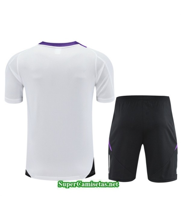 Tailandia Camiseta Kit De Entrenamiento Real Madrid Blanco/violeta 2025 2026 S20289