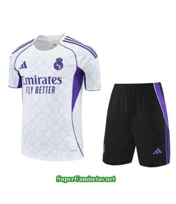 Tailandia Camiseta Kit De Entrenamiento Real Madri...