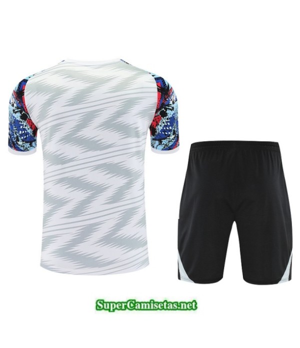 Tailandia Camiseta Kit De Entrenamiento Real Madrid Blanco/negro/rojo 2025 2026 S20281