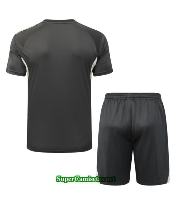 Tailandia Camiseta Kit De Entrenamiento Real Madrid Gris/verde 2025 2026 S20324