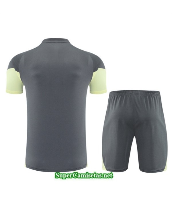 Tailandia Camiseta Kit De Entrenamiento Real Madrid Niño Azul Marino/amarillo 2025 2026 S20229