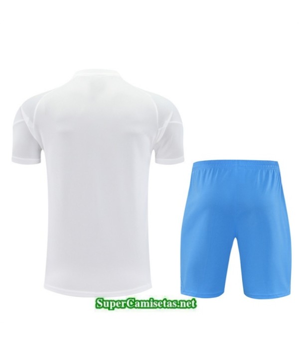 Tailandia Camiseta Kit De Entrenamiento Real Madrid Niño Blanco/azul Claro 2025 2026 S20223