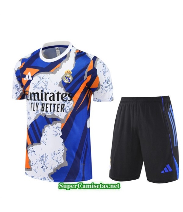 Tailandia Camiseta Kit De Entrenamiento Real Madrid Niño Amarillo/azul/negro 2025 2026 S20234