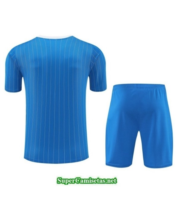 Tailandia Camiseta Kit De Entrenamiento Real Madrid Short Azul Celeste/blanco 2025 2026 S20355